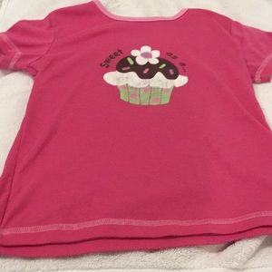 Pink Girco shirt as sweet as a cupcake